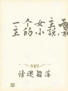 一个女主两个男主的小说,最后3人都在一起了