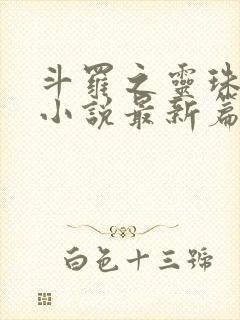 斗罗之灵珠神剑小说最新篇章