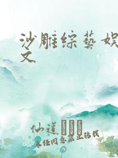 沙雕综艺娱乐圈文