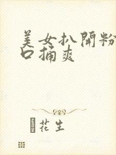 美女扒开粉嫩尿口捅爽