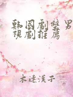 韩国剧双男主电视剧推荐