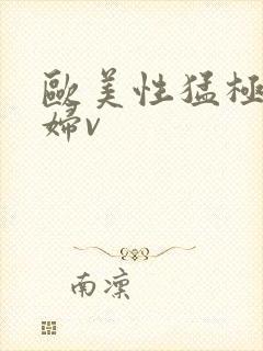 欧美性猛极品少妇v