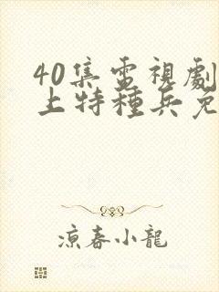 40集电视剧爱上特种兵免费