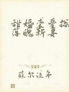 甜婚袭爱总裁的落魄新妻