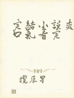 完结小说爽文一口气看完