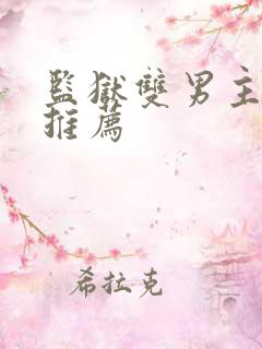 监狱双男主小说推荐