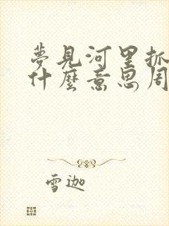 梦见河里抓鱼是什么意思周公解梦