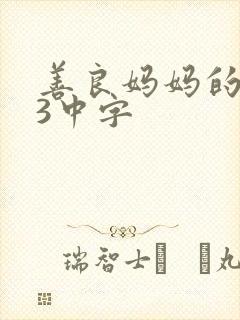 善良妈妈的朋友3中字