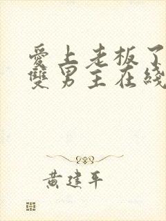 爱上老板了韩剧双男主在线观看