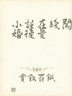 小说在线阅读先婚后爱