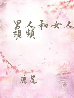 男人和女人搞j视频