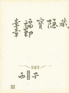 幸福宝隐藏入口章节