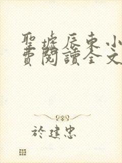 圣墟辰东小说免费阅读全文无删减