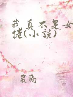 我真不是女装大佬(小说)