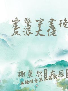 震惊穿书后娶了反派大佬