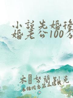 小说先婚后爱闪婚老公100分最新章节