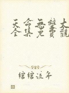 天命无双大反派全集免费观看