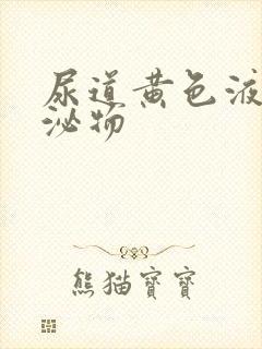 尿道黄色液体分泌物