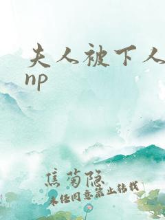 夫人被下人糟蹋np