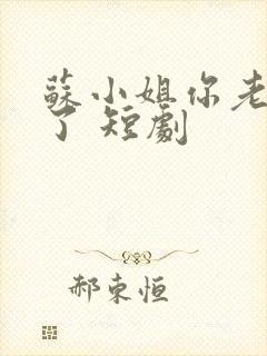 苏小姐你老公掉了 短剧