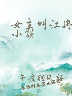 女主叫江冉冉的小说