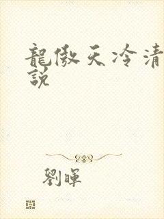 龙傲天冷清秋小说