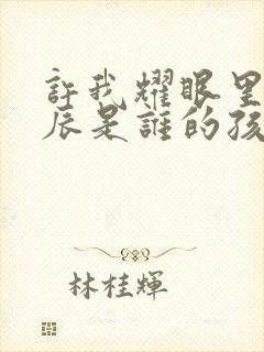 许我耀眼里面辰辰是谁的孩子