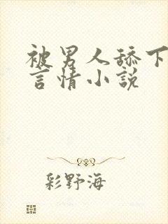 被男人舔下面的言情小说