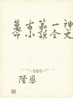 万古第一神李天命小说全文免费阅读无弹窗