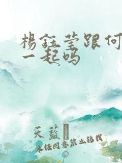 杨钰莹跟何炅在一起吗