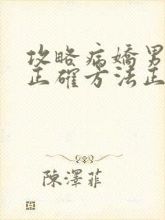 攻略病娇男配的正确方法正版阅读