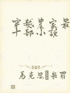 穿越农家最经典十部小说