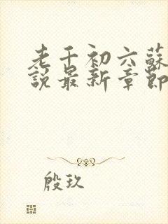 老千初六苏梅小说最新章节