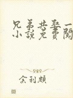 兄弟共娶一妻的小说免费阅读