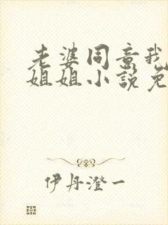 老婆同意我找她姐姐小说免费阅读