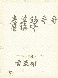 老婆的哥哥是怎么称呼