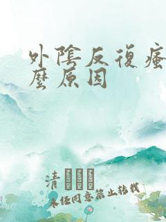 外阴反复瘙痒什么原因