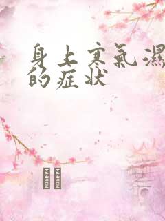 身上寒气湿气重的症状