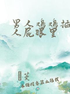 男人鸡鸡插进女人屁眼里