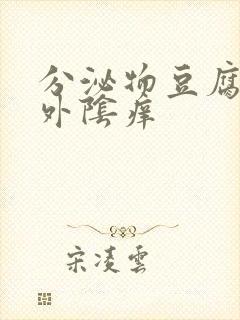 分泌物豆腐渣状外阴痒