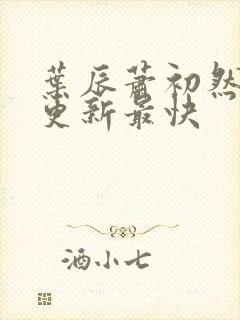 叶辰萧初然免费更新最快