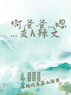 啊爸爸...嗯...爽h辣文