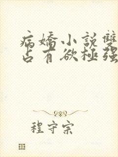 病娇小说双男主占有欲极强囚宠干净