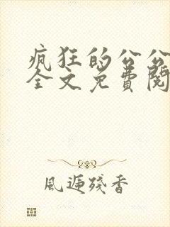 疯狂的公公小说全文免费阅读下载