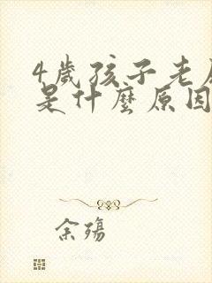 4岁孩子老尿床是什么原因