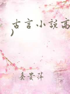 古言小说高(h)