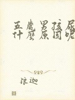 五岁男孩尿床是什么原因呢怎么治疗