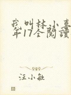 我叫林小喜,今年17全阅读全文txt