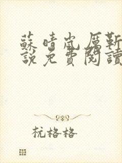 苏晴岚厉靳川小说免费阅读最新章节