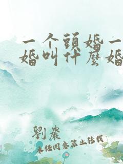 一个头婚一个二婚叫什么婚